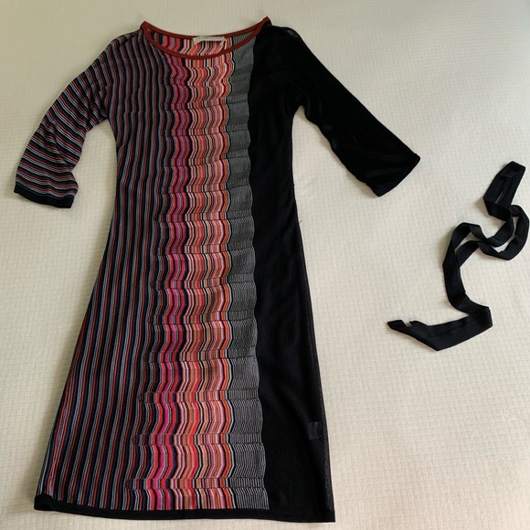 NWT Trina Turk zigzag knit dress - Picture 15 of 16